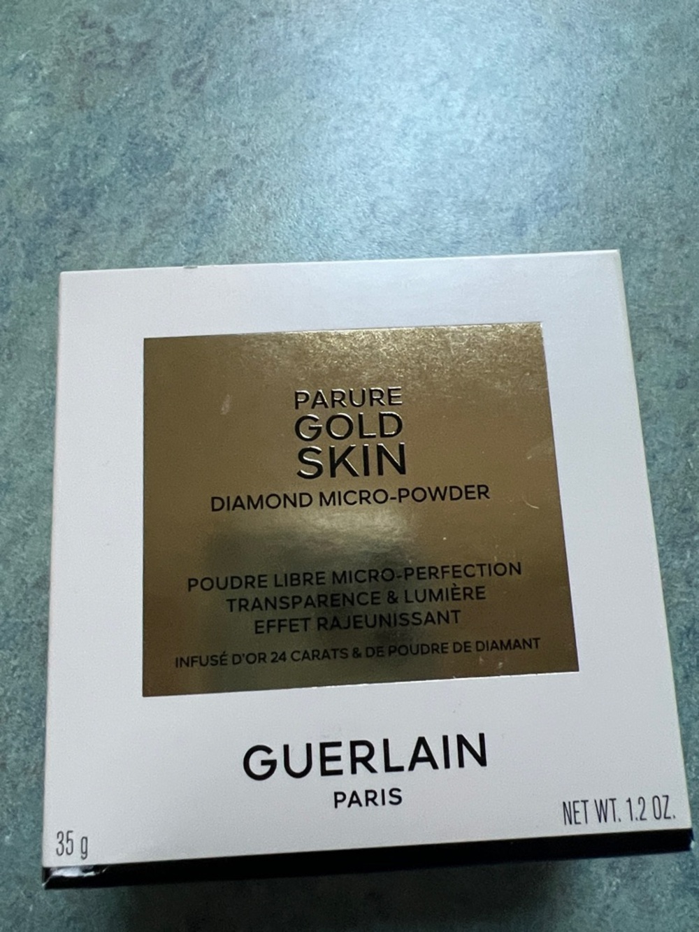 GUERLAIN Parure Gold Skin Diamond Micro-Powder -02 Clair/ light